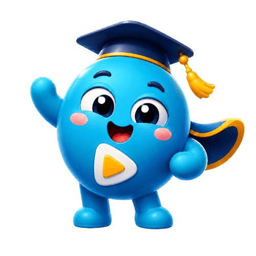 The mascot waving, inviting you to play